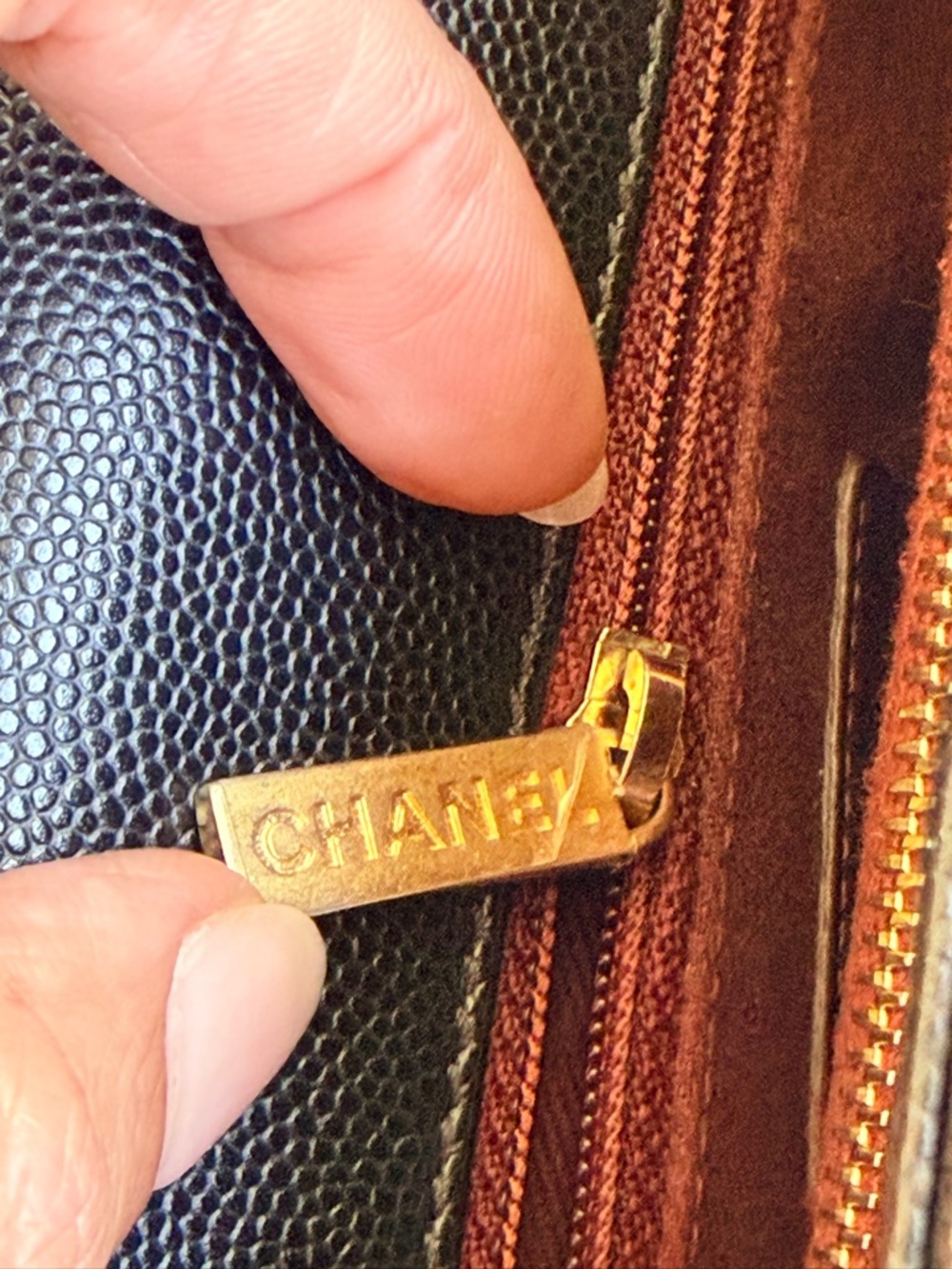 🆕 Coco Chanel Top Handle Caviar COA READY - Picture 15 of 16